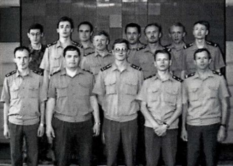 Офицеры группы АСУ - 1999 год
